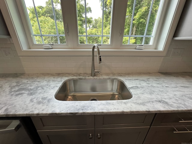 20 Lombard Cir Unit 20, North Haven, CT 06473 - kitchen view of decorative backsplash and light stone countertops