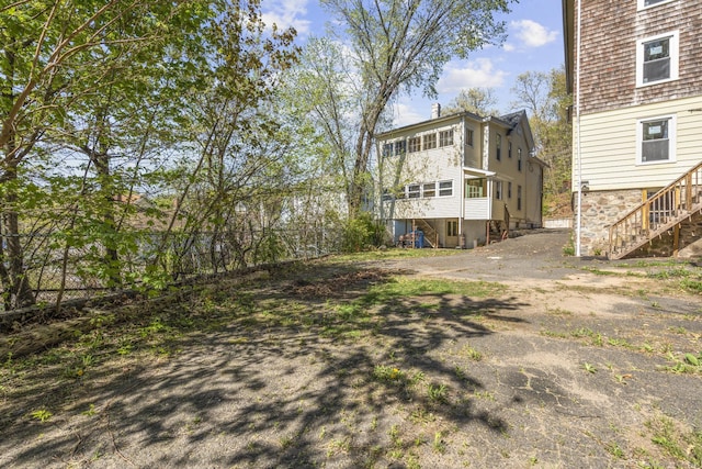 480 W St, Bristol, CT 06010 - view of yard with stairway