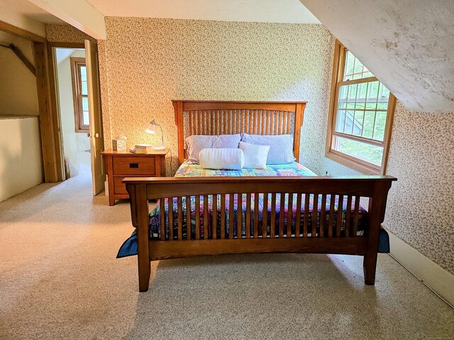 44 Wilbur Rd, Washington, CT 06777 - bedroom featuring wallpapered walls and carpet flooring