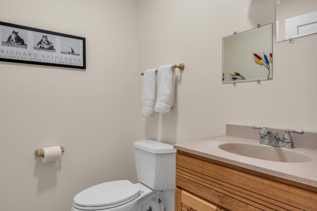 35 Whitethorn Dr, Guilford, CT 06437 - bathroom with toilet and vanity