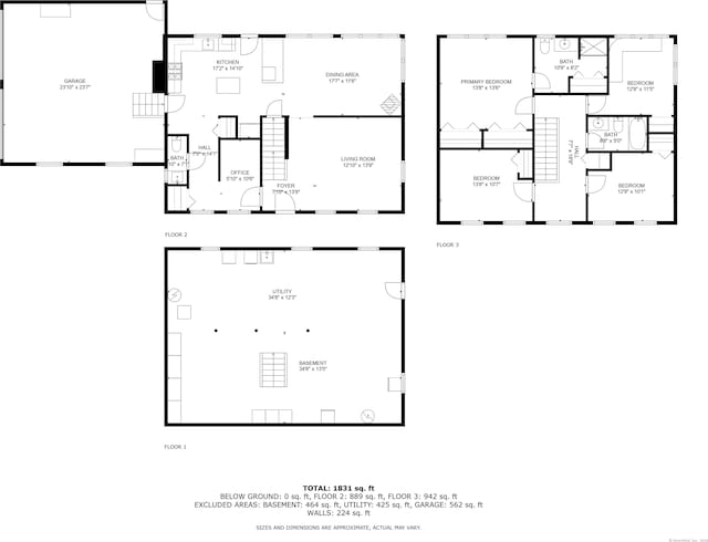 47 Davis Rd, Mansfield, CT 06268 - view of property floor plan