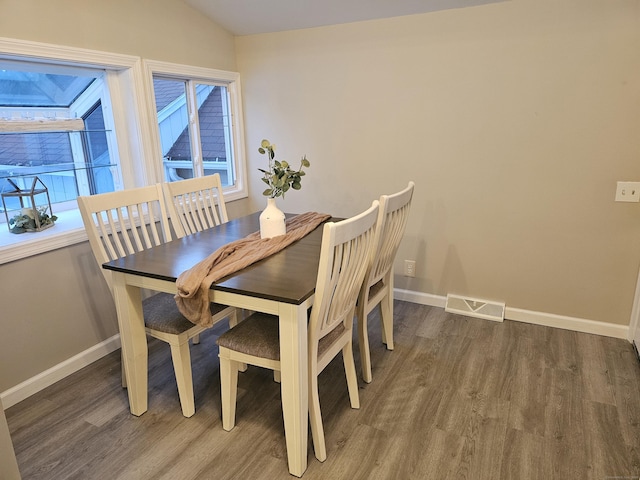262 Meyer Rd, Torrington, CT 06790 - dining area featuring wood finished floors and baseboards