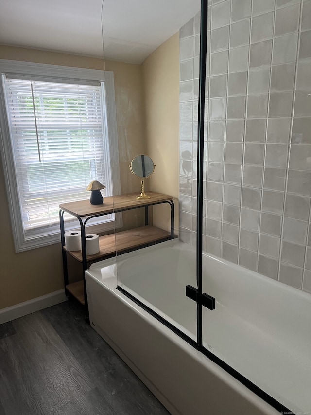 262 Meyer Rd, Torrington, CT 06790 - full bathroom with wood finished floors and healthy amount of natural light