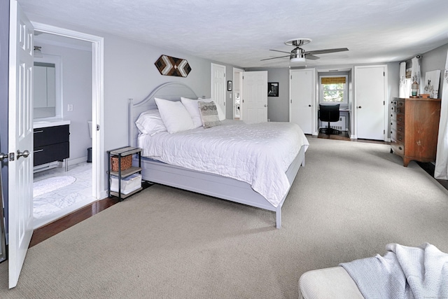 29 Bayberry Rd, Fairfield, CT 06825 - bedroom with a ceiling fan and two closets