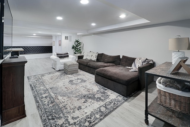 29 Bayberry Rd, Fairfield, CT 06825 - living area featuring light wood-style floors and recessed lighting