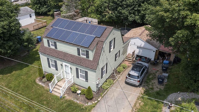 12 John St, Killingly, CT 06239 - view from above of property