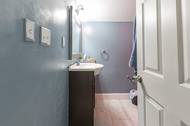 12 John St, Killingly, CT 06239 - bathroom with vanity and baseboards