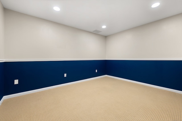 75 Brittania Rd Unit 75, Danbury, CT 06811 - empty room featuring carpet floors, recessed lighting, and baseboards