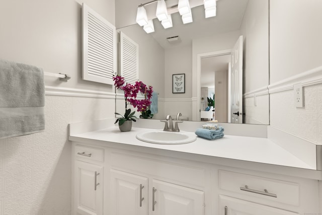 75 Brittania Rd Unit 75, Danbury, CT 06811 - bathroom with vanity and wainscoting