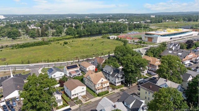 49 Dover St, Bridgeport, CT 06610 - bird's eye view of a tree filled landscape