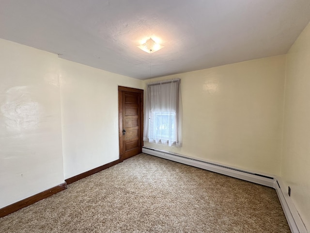 189 N Main St, Griswold, CT 06351 - unfurnished room with carpet flooring, baseboards, and baseboard heating