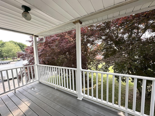 189 N Main St, Griswold, CT 06351 - view of wooden terrace