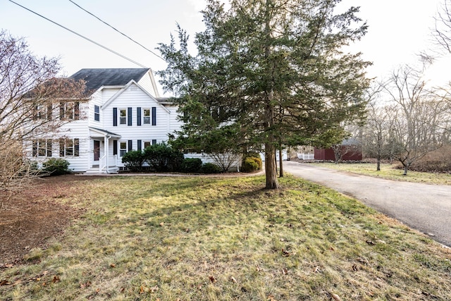 65 Spring St, Middlefield, CT 06481 - view of front of property with a front lawn and driveway