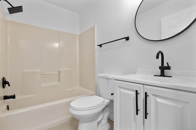 59 Colony St, Bristol, CT 06010 - full bathroom with vanity, tile patterned floors, and shower / washtub combination