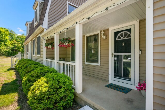 23 Lewis Rd, Preston, CT 06365 - property entrance featuring a porch