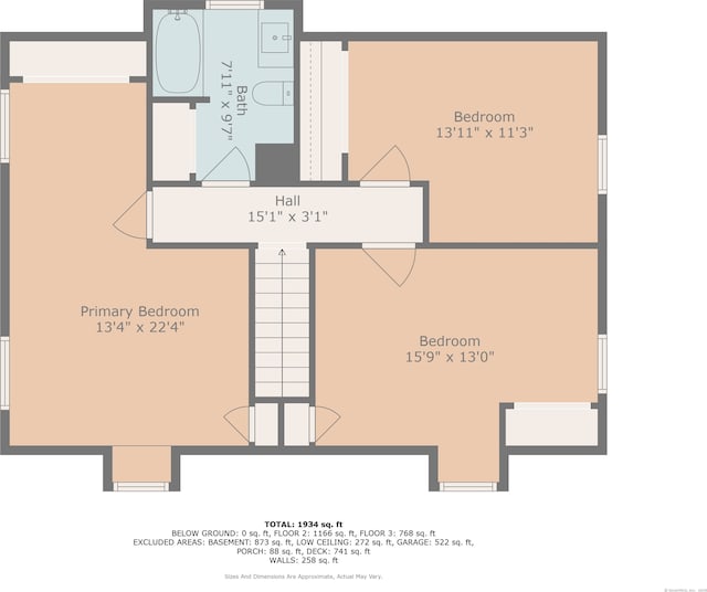 23 Lewis Rd, Preston, CT 06365 - property floor plan