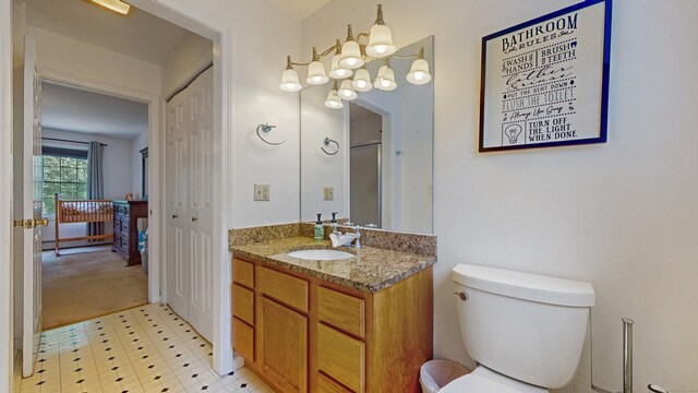 19 Heritage Brook Dr, East Haddam, CT 06423 - bathroom with vanity and toilet