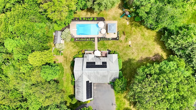 18 Cedar Spring Rd, Burlington, CT 06013 - drone / aerial view of a pool
