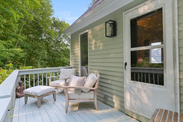 21 Hubbard Rd Apt 1, Wilton, CT 06897 - view of deck