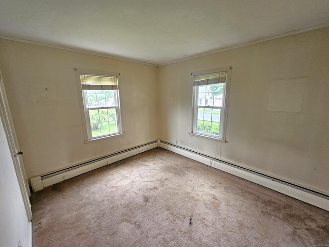 157 Garfield Rd, Bristol, CT 06010 - spare room featuring crown molding and carpet floors