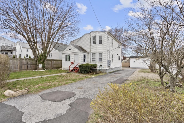 72 Maple St, Norwalk, CT 06850 - dutch colonial with entry steps and an outdoor structure
