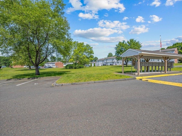 1081 New Haven Rd Apt 12F, Naugatuck, CT 06770 - view of uncovered parking lot