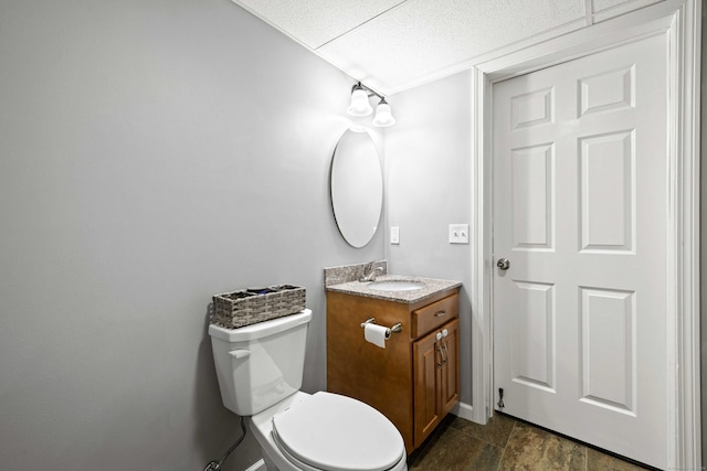 43 Old Young St, East Hampton, CT 06424 - half bathroom with vanity and toilet