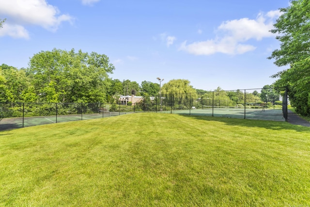 6 Mountain Laurel Ct Unit 6, Cromwell, CT 06416 - view of yard with a tennis court