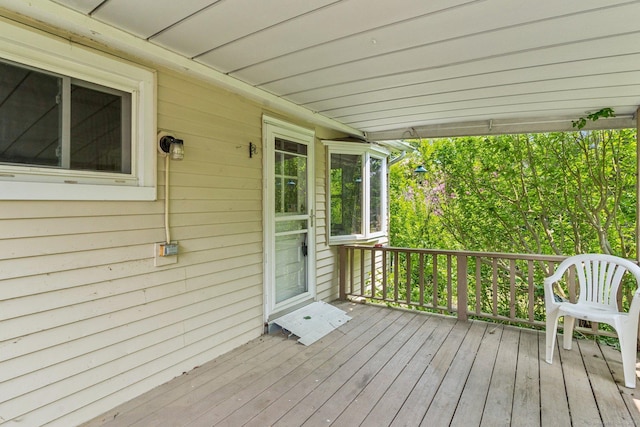 44 Nod Rd, Clinton, CT 06413 - view of wooden deck