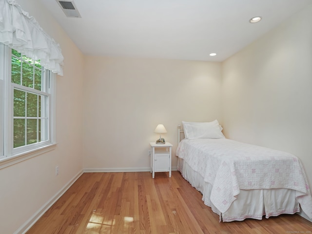 52 Grumman Ave, Wilton, CT 06897 - bedroom with light wood-type flooring and recessed lighting