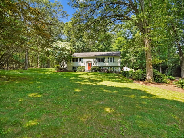 52 Grumman Ave, Wilton, CT 06897 - raised ranch featuring a front yard