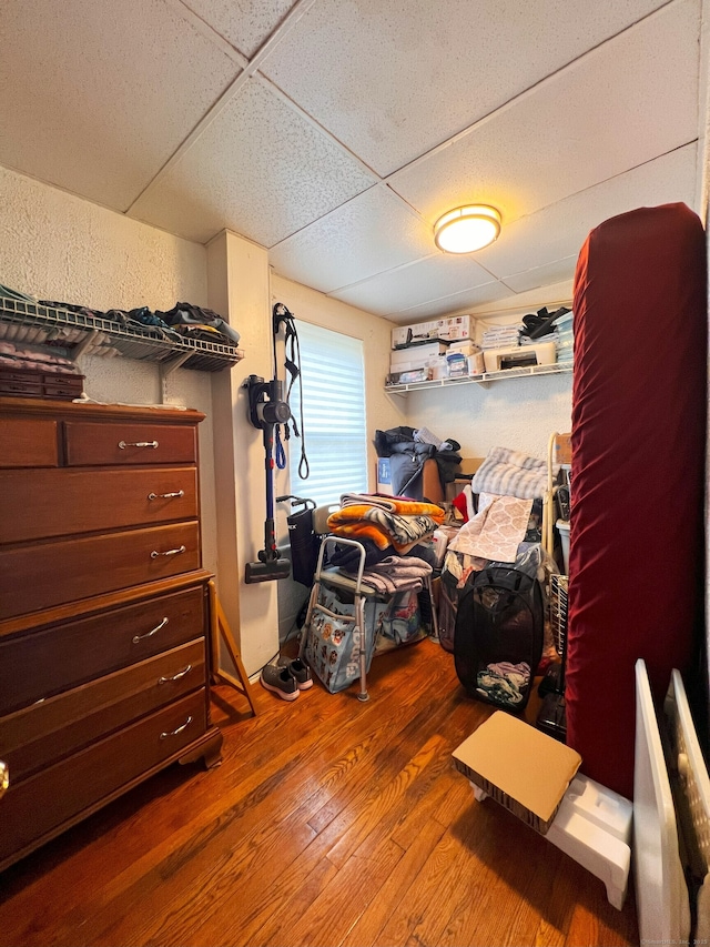 238 E Main St, Torrington, CT 06790 - spacious closet featuring hardwood / wood-style flooring and a paneled ceiling