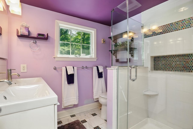 158 Linden Tree Rd, Wilton, CT 06897 - full bathroom with a shower stall and double vanity