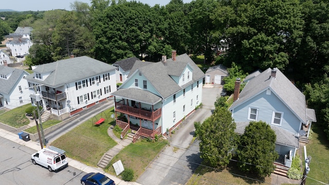 36 Carter St, Killingly, CT 06239 - aerial perspective of suburban area