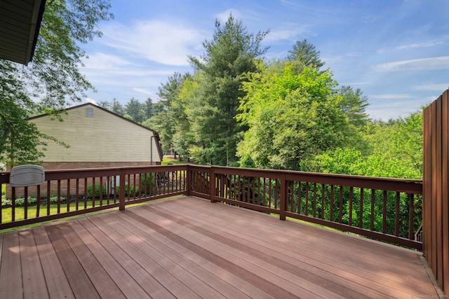 143 Pine Hill Rd Unit 9F, Thomaston, CT 06787 - view of wooden terrace