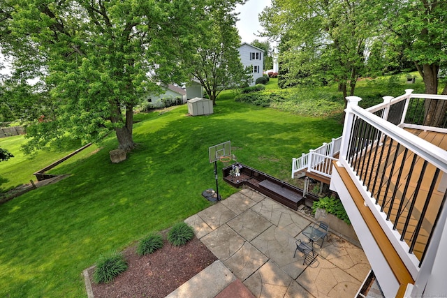 51 Crestwood Rd, Milford, CT 06460 - view of grassy yard with a patio and a deck