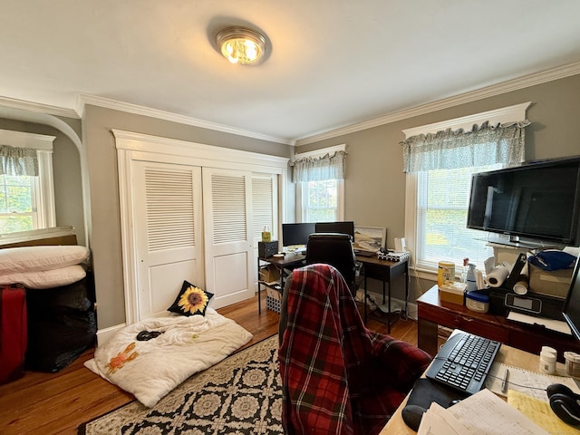 451 Robbins Ave, Newington, CT 06111 - office space with wood finished floors and ornamental molding