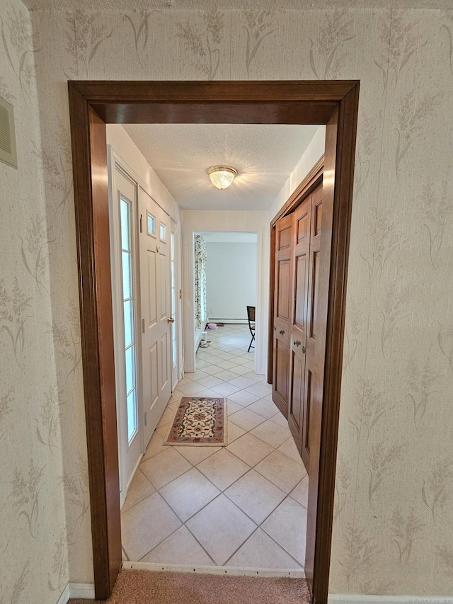 105 Minortown Rd, Woodbury, CT 06798 - hallway featuring light tile patterned floors
