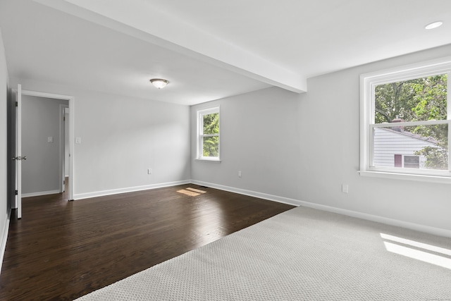 22 Allerton Rd, Naugatuck, CT 06770 - unfurnished room featuring baseboards and dark wood-type flooring