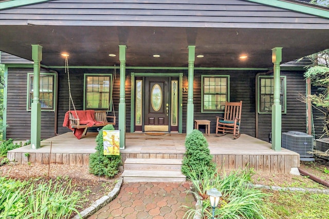 136 Wheeler Rd, Monroe, CT 06468 - property entrance with a porch