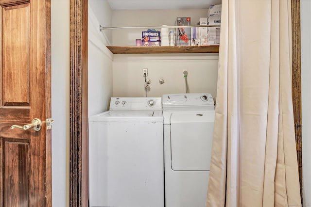 136 Wheeler Rd, Monroe, CT 06468 - washroom featuring separate washer and dryer