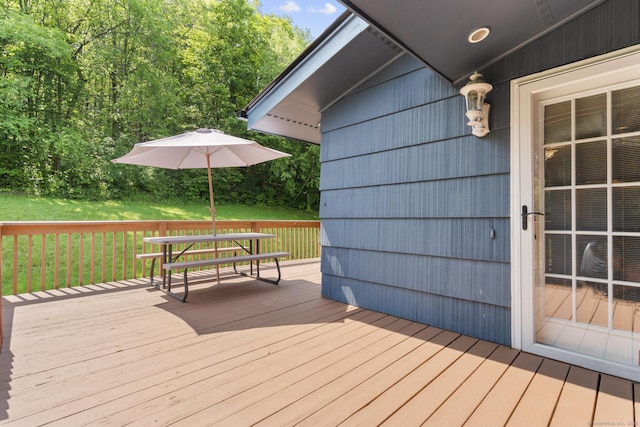 408 Stage Coach Rd, Durham, CT 06422 - view of deck
