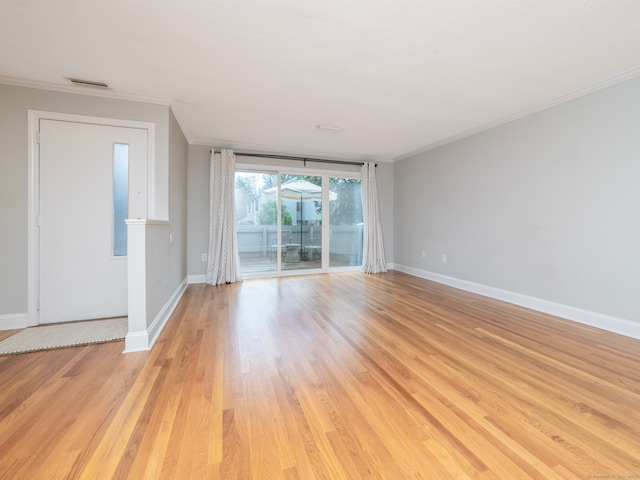 3 Orange Ln Unit 3, Ridgefield, CT 06877 - unfurnished room featuring crown molding and light wood finished floors