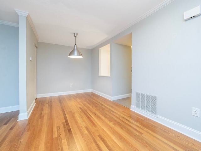 3 Orange Ln Unit 3, Ridgefield, CT 06877 - empty room featuring crown molding and light wood-type flooring