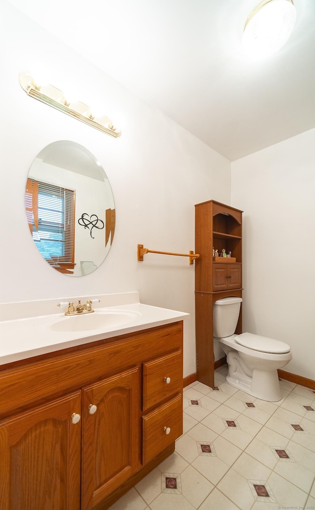 895 W Woods Rd, Hamden, CT 06518 - bathroom featuring vanity and tile patterned flooring