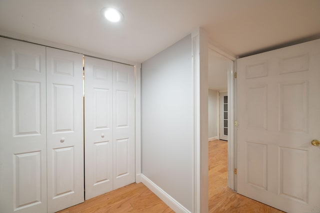 46 Columbine Dr, Trumbull, CT 06611 - corridor featuring light wood finished floors and baseboards