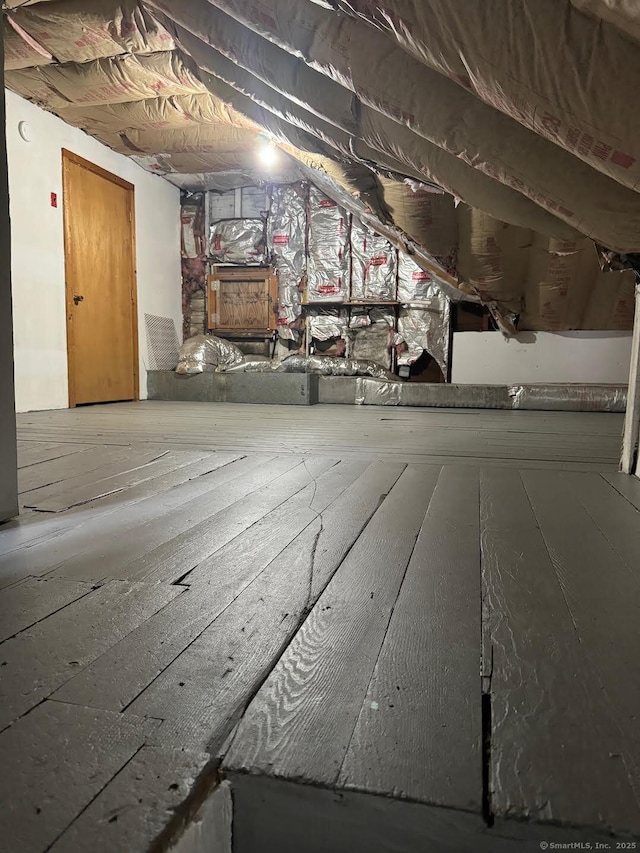 201 Center St, West Haven, CT 06516 - view of unfinished attic