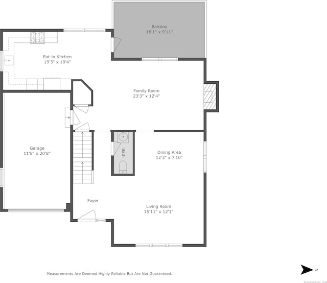14 Linden Hts Unit 14, Norwalk, CT 06851 - view of room layout