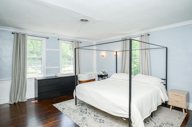 189 Broadway, Norwich, CT 06360 - bedroom with crown molding and wood finished floors
