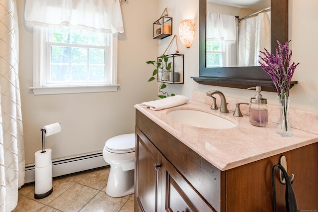 320 Spruce St, Cheshire, CT 06410 - full bathroom featuring vanity, plenty of natural light, tile patterned flooring, and a shower with shower curtain